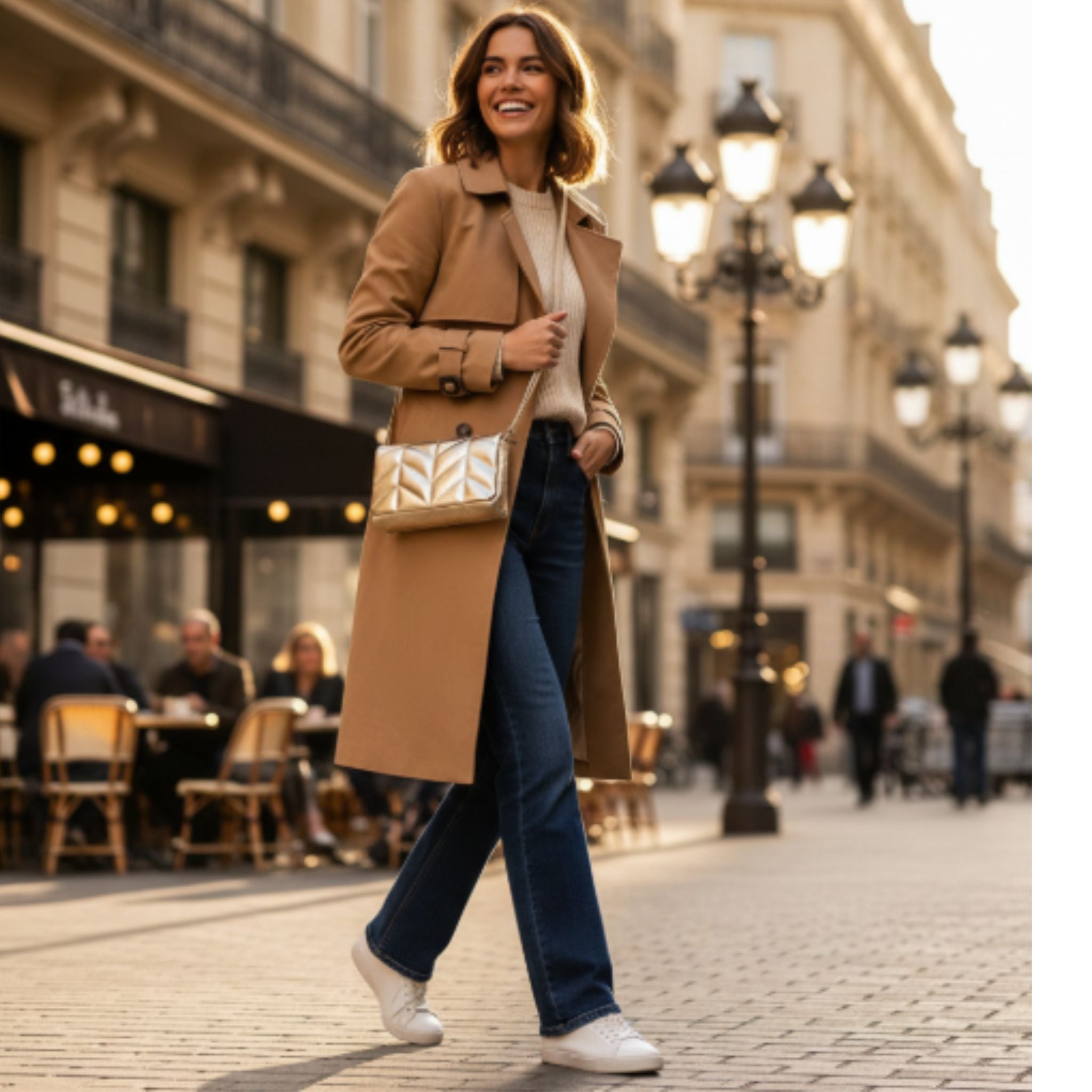 CARTERA SFERA DORADA