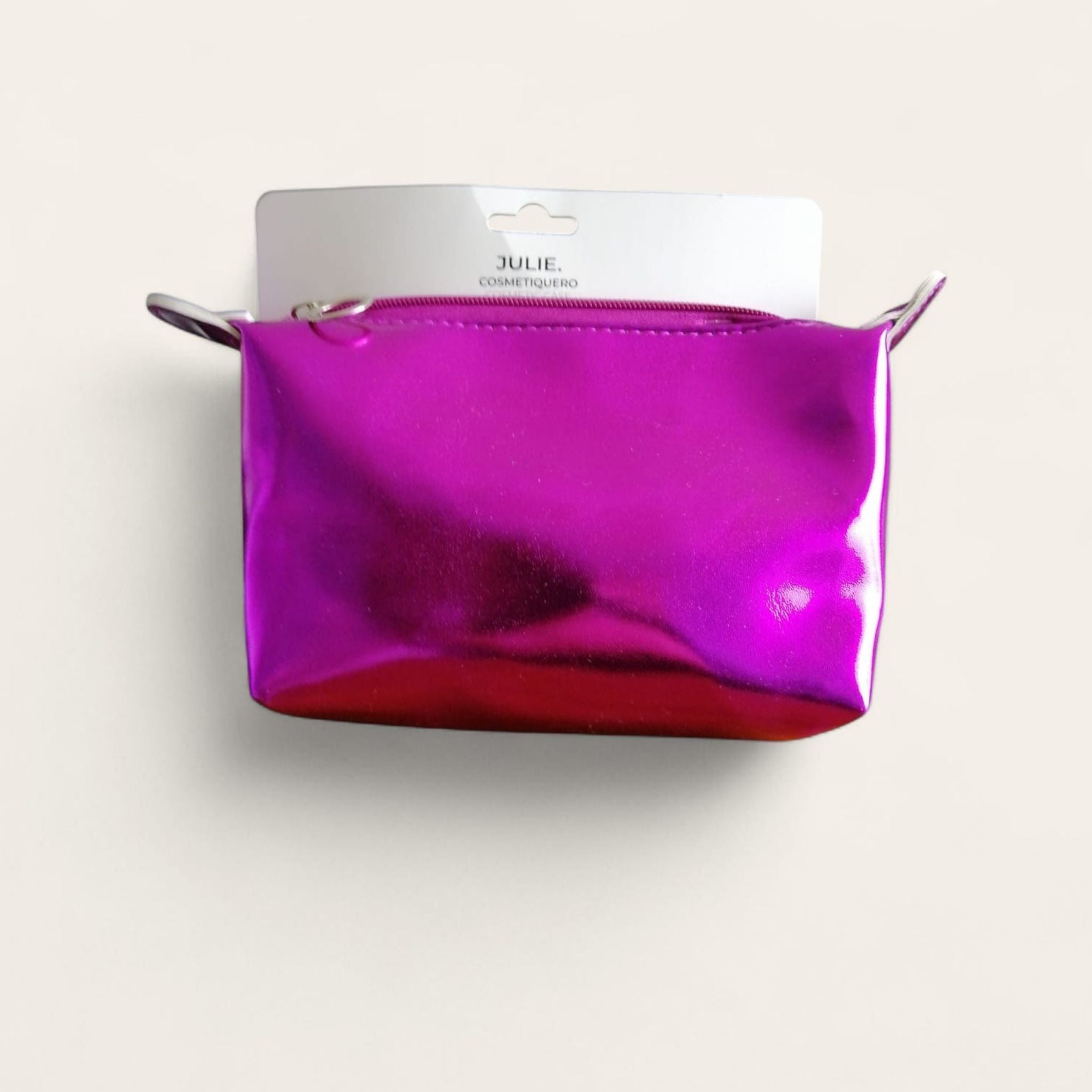 COSMETIQUERO JULIE FUCSIA METÁLICO - ELEMENTS CONCEPT | ¡ORGANIZA TU ESTILO!
