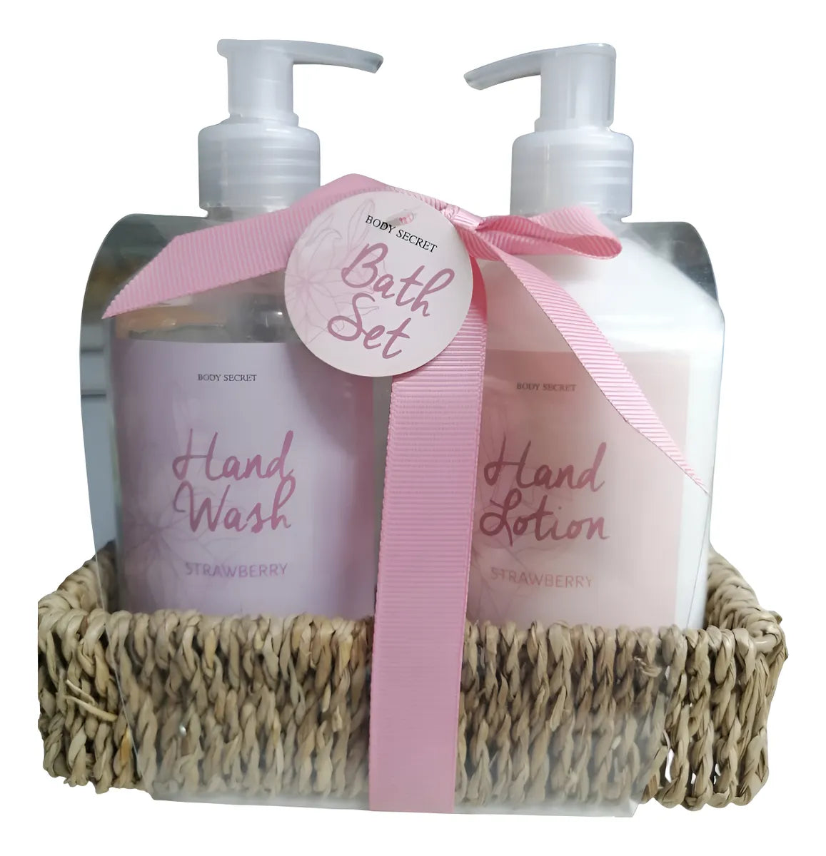 CREMA Y LOCION MANOS SET CUERPO BODY SECRET DUO 500 ml x 2u