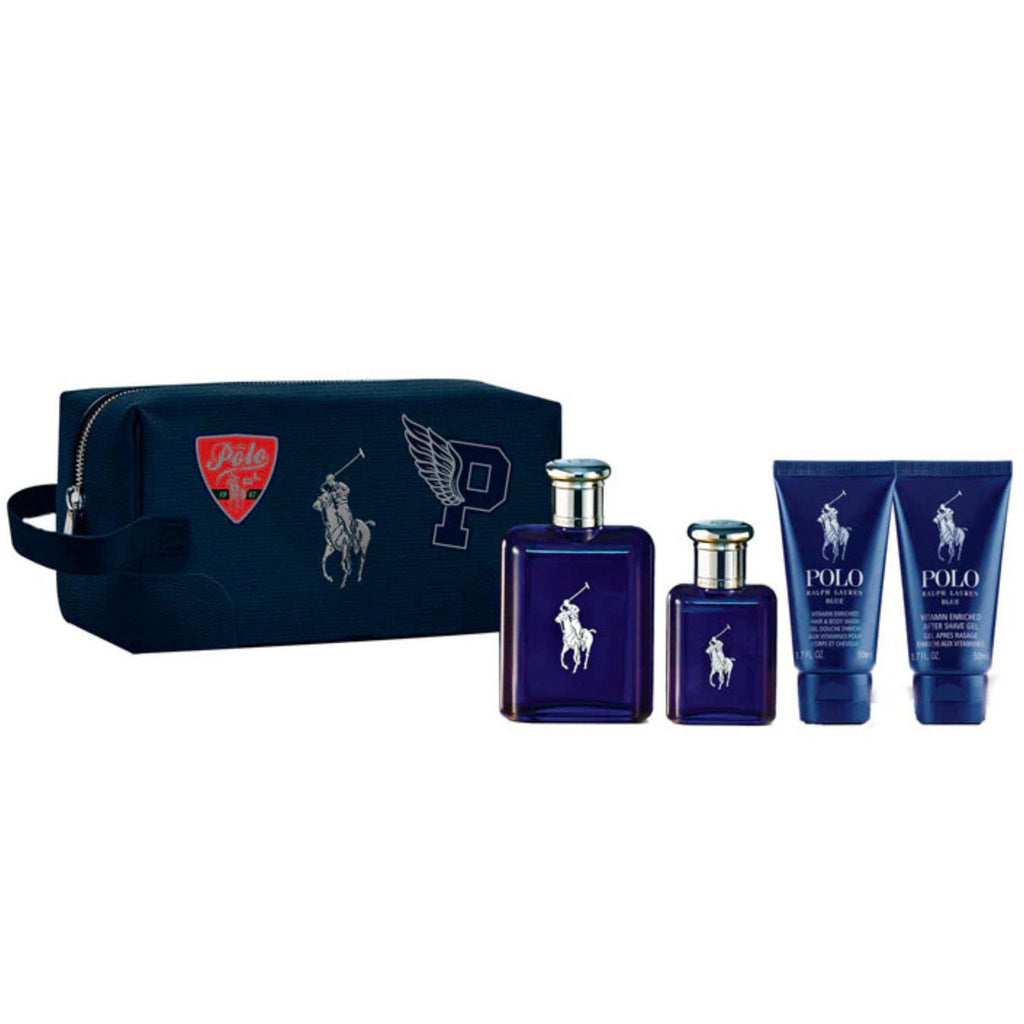 Set Ralph Lauren Polo Blue 4 Piezas
