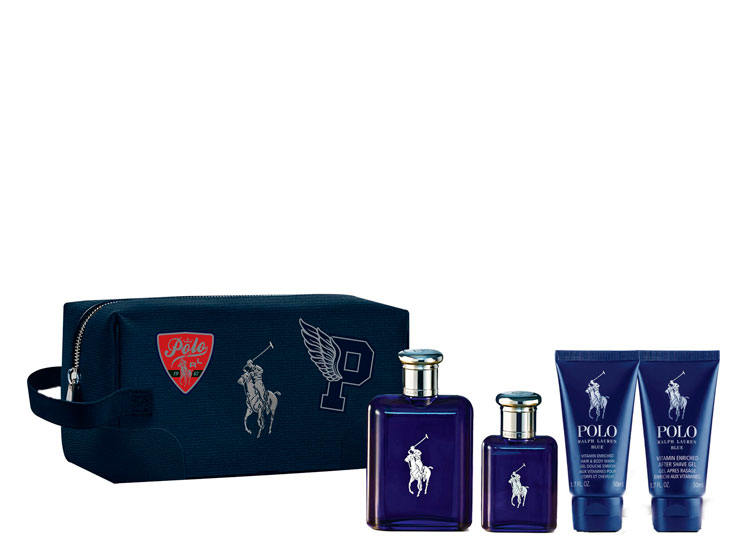 Set Ralph Lauren Polo Blue 4 Piezas