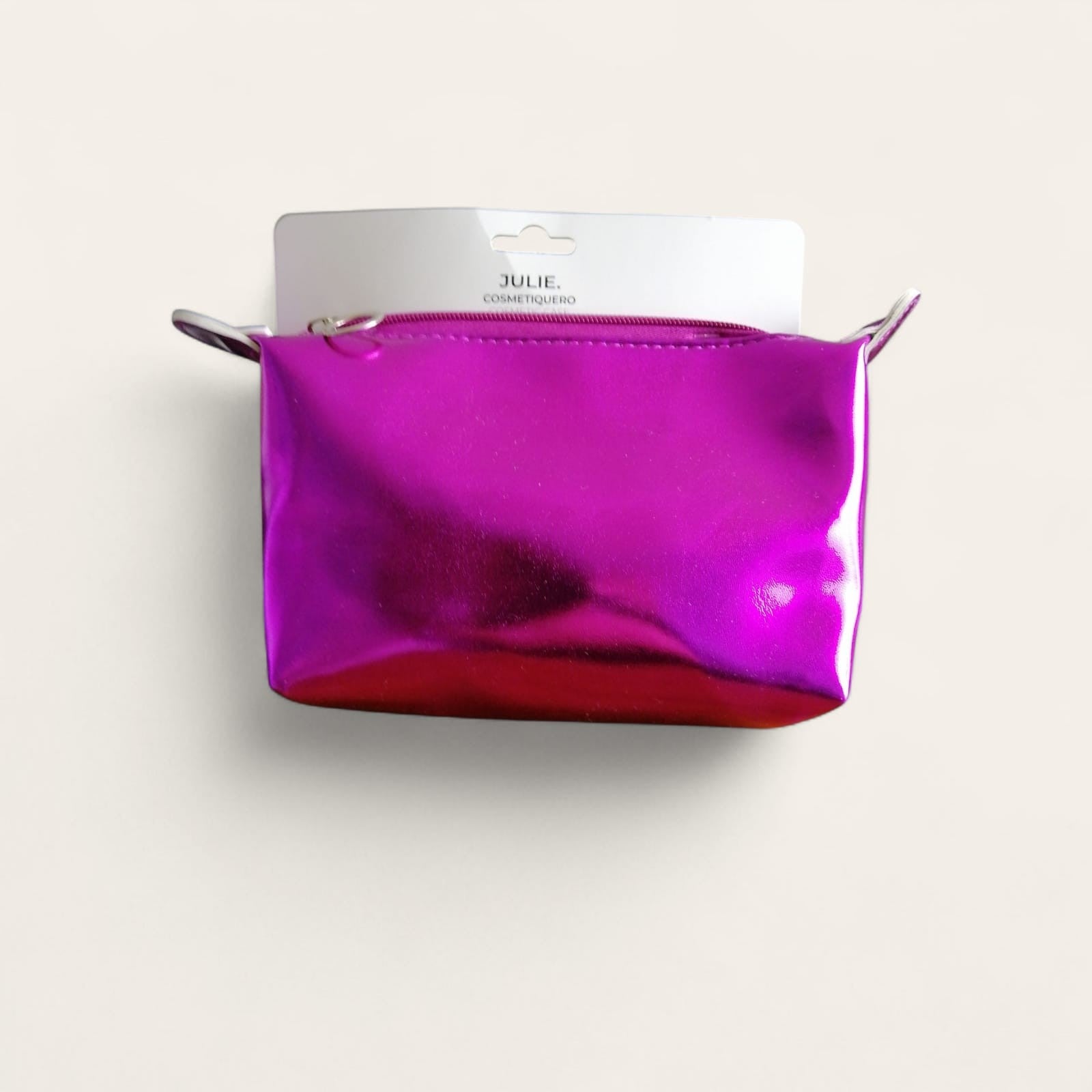 COSMETIQUERO JULIE FUCSIA METÁLICO - ELEMENTS CONCEPT | ¡ORGANIZA TU ESTILO!